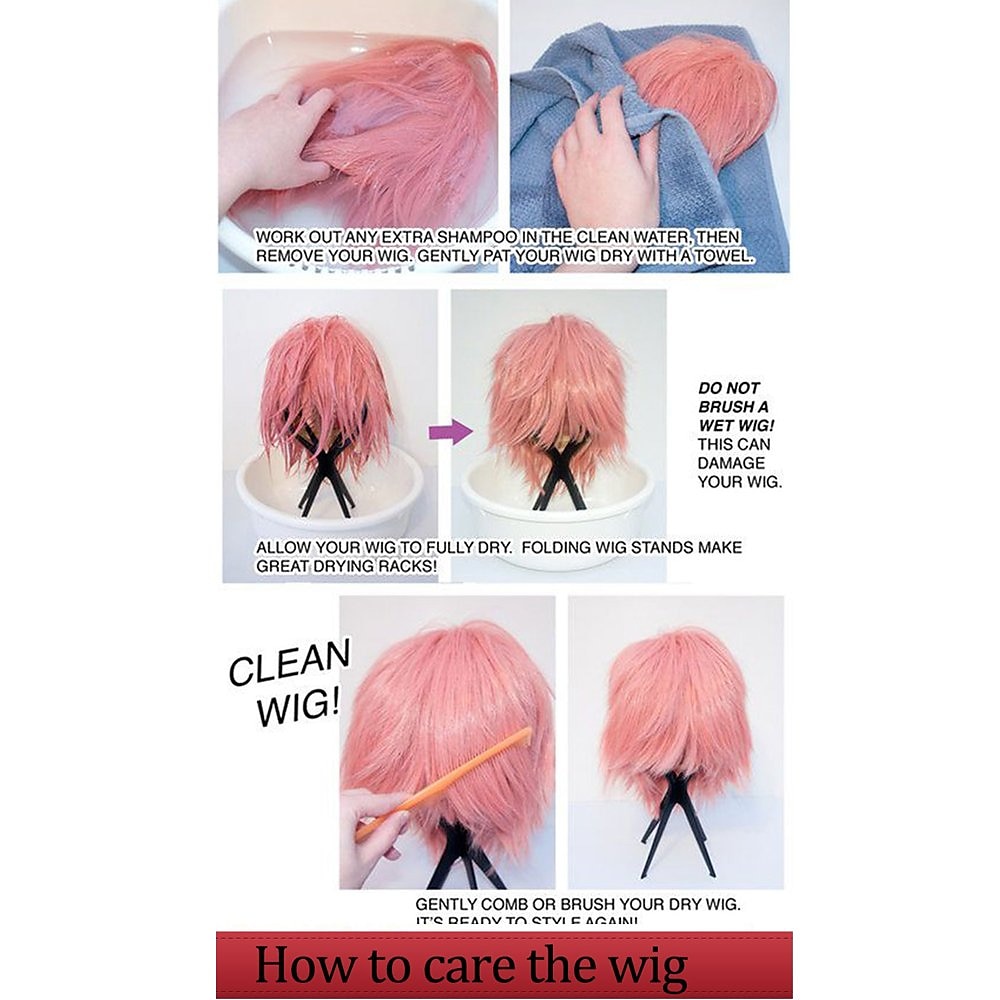 Short Cosplay Hair Wig Women Men Male Fluffy Straight Cartoon Anime Con Party Costume Pixie Wigs Black Halloween Wigs 2025 - $13.99 –P6