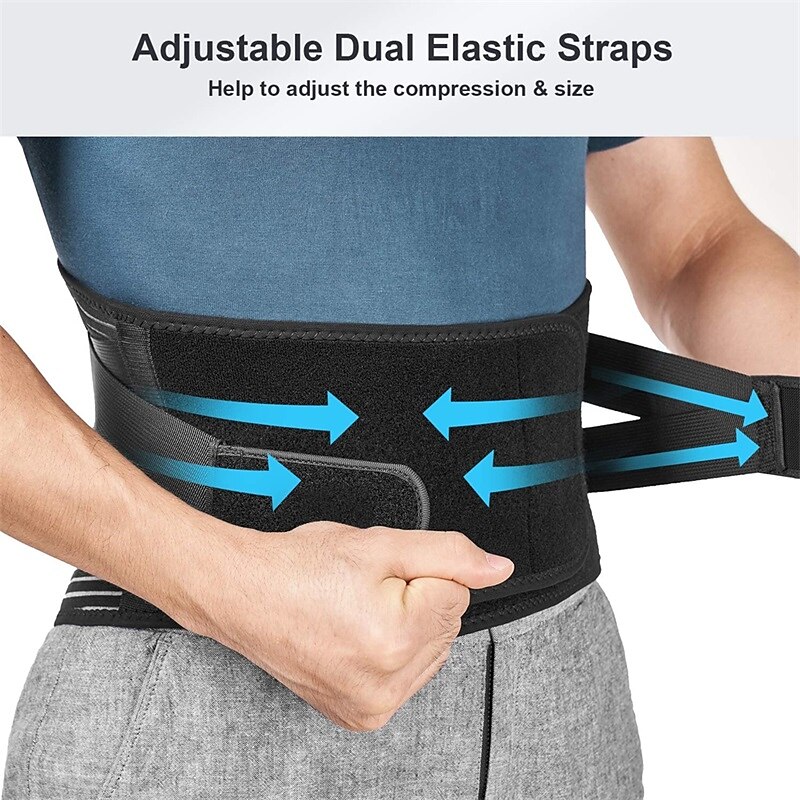 Double Pull Back Lumbar Support Belt Waist Orthopedic Brace Men Women Corset Spine Decompression Waist Trainer Pain Relief 2025 - $41.99 –P3