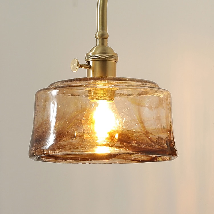 lightinthebox applique da parete a led in vetro a 1 luce, applique moderna e27, applique da parete minimalista quadrata in vetro marrone, lampada da parete moderna ad angolo regolabile, per studio del 2025 a $132.99 –P2