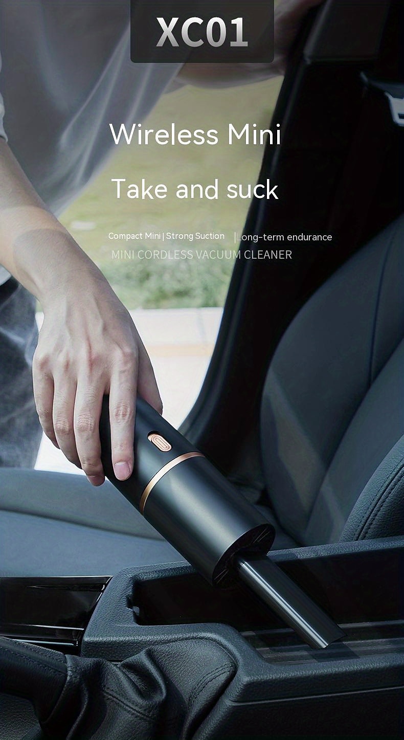 Handheld Vacuum Mini Portable Rechargeable Car Vacuum Cleaner Cordless With 29800PA Powerful Suction For Car Home And Office 2025 - $29.99 –P1