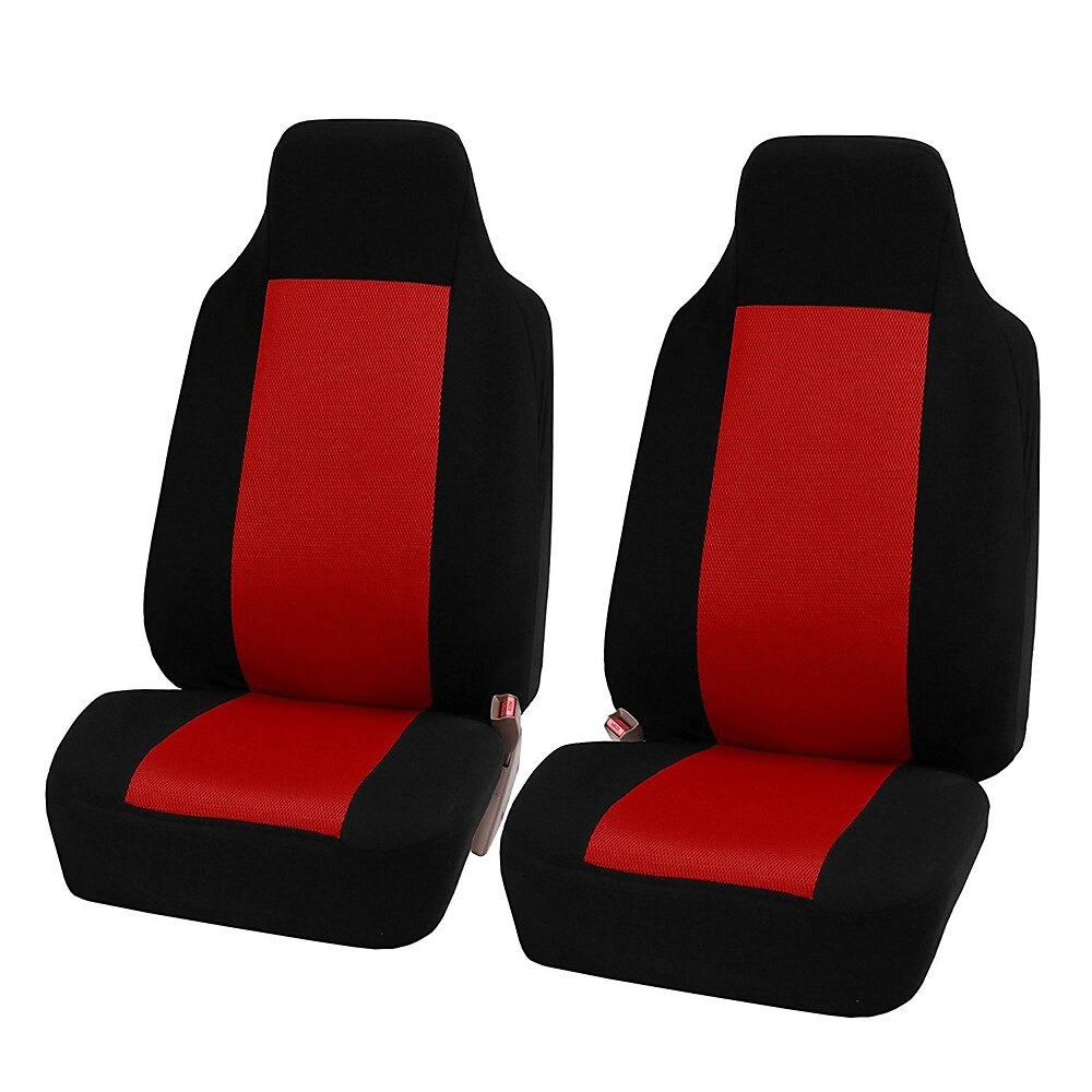 Starfire Universal-Autositzbezug-Set aus Polyester, passend für die meisten Autos, einfarbiger Stoff, zweifarbig, stilvolles Autozubehör, Sitzschutz 2025 - $26.99 –P6
