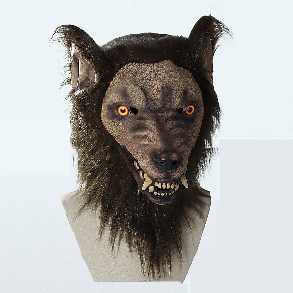 New Halloween Horror Ghost Headgear Mask 21 Teeth Car Edge Nylon Bag Face Leather Whole Person Scaring Prop 2025 - $40.99 –P5
