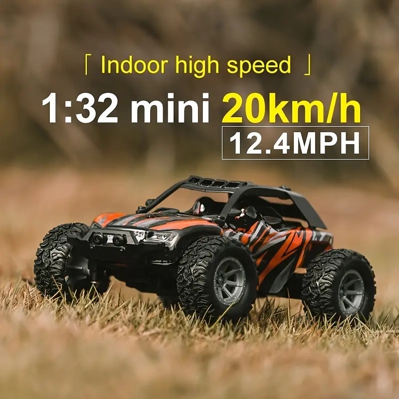 132 Пропорциональная радиоуправляемая машина радиоуправляемая машина макс 20 км/ч 2.4Гц высокоскоростная вседорожная электрическая игрушечная машина для мальчиков и девочек радиоуправляемая машина 2026 - $45.99 –P3