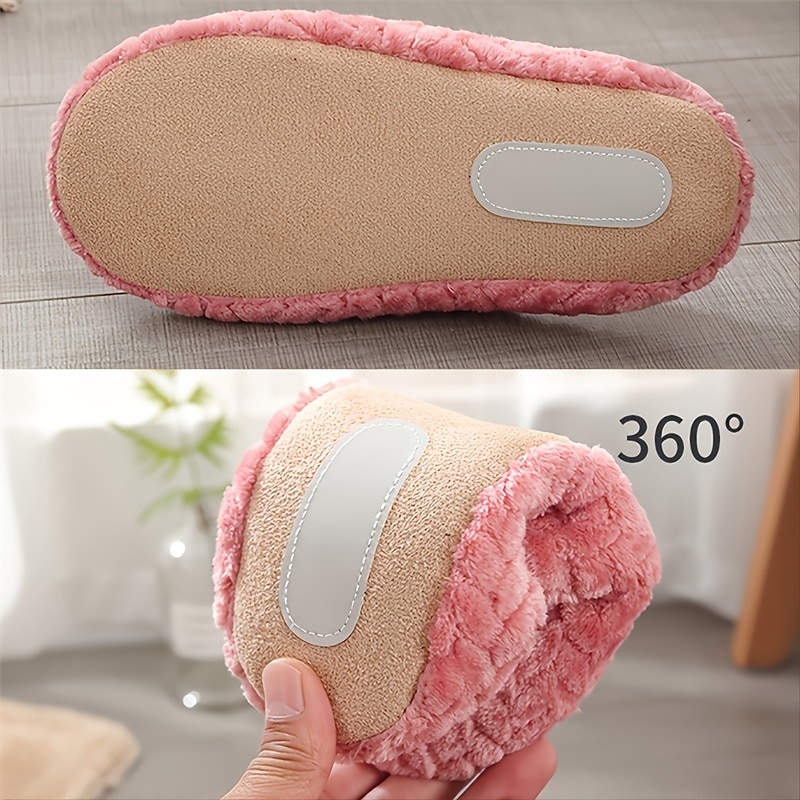 Per donna Pantofole Pantofole fuzzy Pantofole da interno Ciabatte calde Interni Giornaliero Tinta unica Inverno Piatto Punta tonda Informale Comoda minimalismo Raso Mocassino Rosa scuro Viola Caffè del 2025 a $11.99 –P6