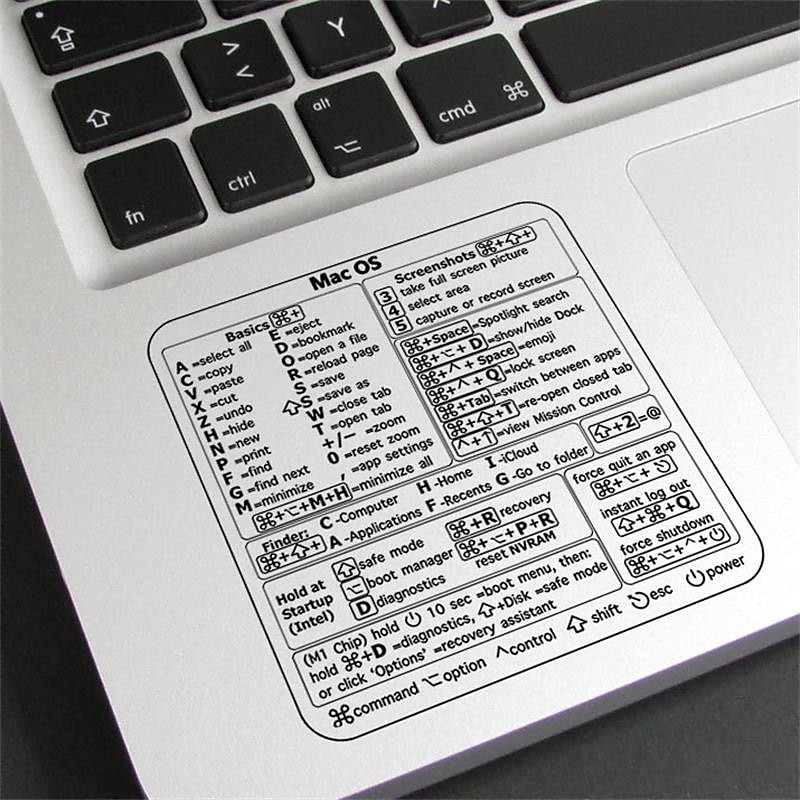 adesivo de atalho de teclado de referência para pc laptop adesivo de atalho de desktop para apple mac chromebook janela photoshop de 2025 por $6.99 –P7