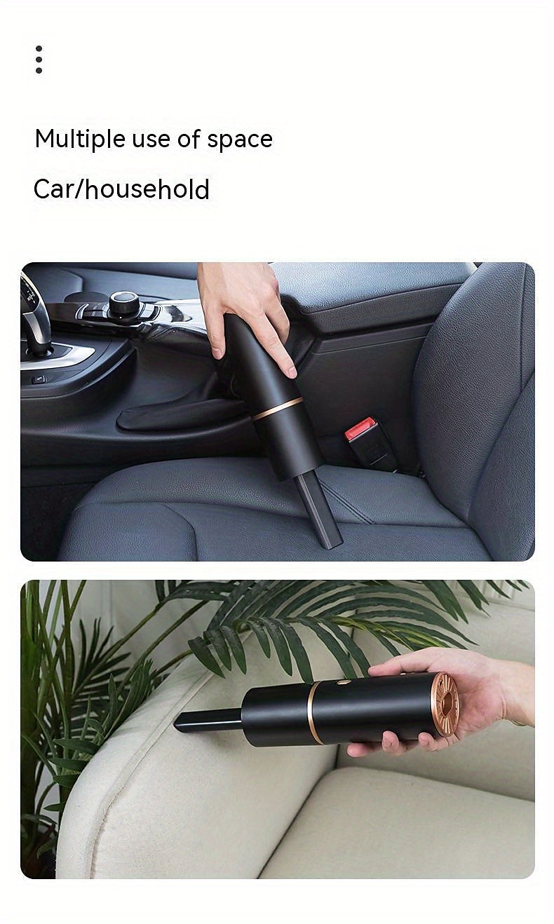 Handheld Vacuum Mini Portable Rechargeable Car Vacuum Cleaner Cordless With 29800PA Powerful Suction For Car Home And Office 2025 - $29.99 –P5