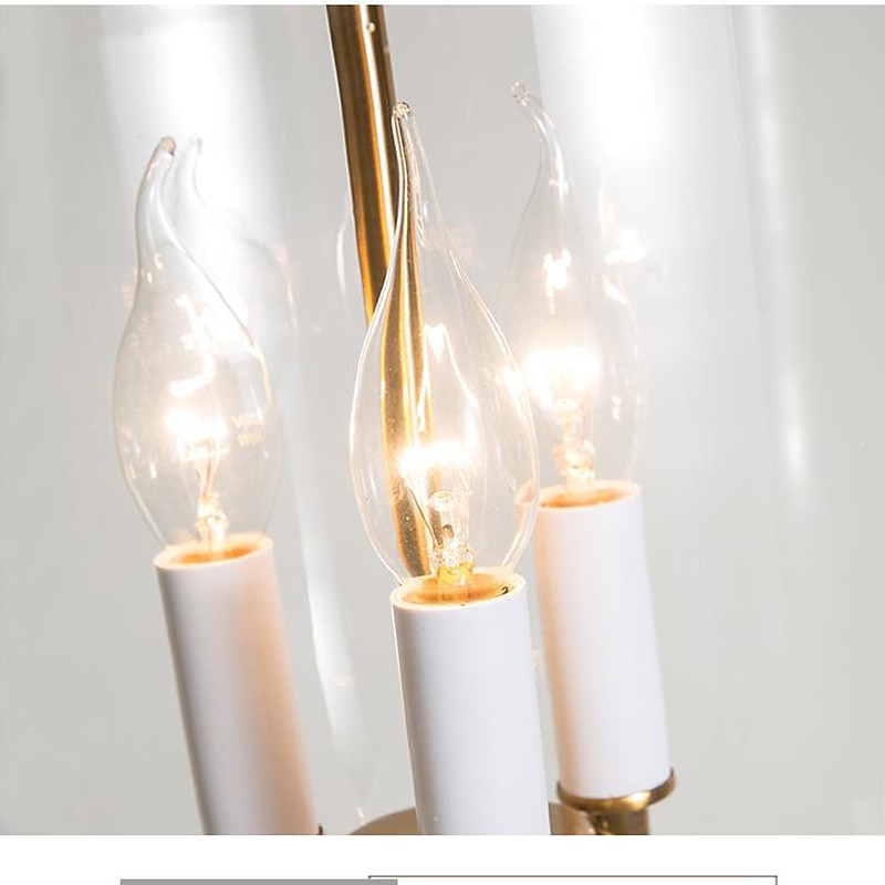 lampade a sospensione retro oro rame nero 3 luci appese luce stile industriale paralume in vetro trasparente lampadario illuminazione a soffitto per soggiorno studio apparecchio di illuminazione per del 2025 a $299.99 –P5
