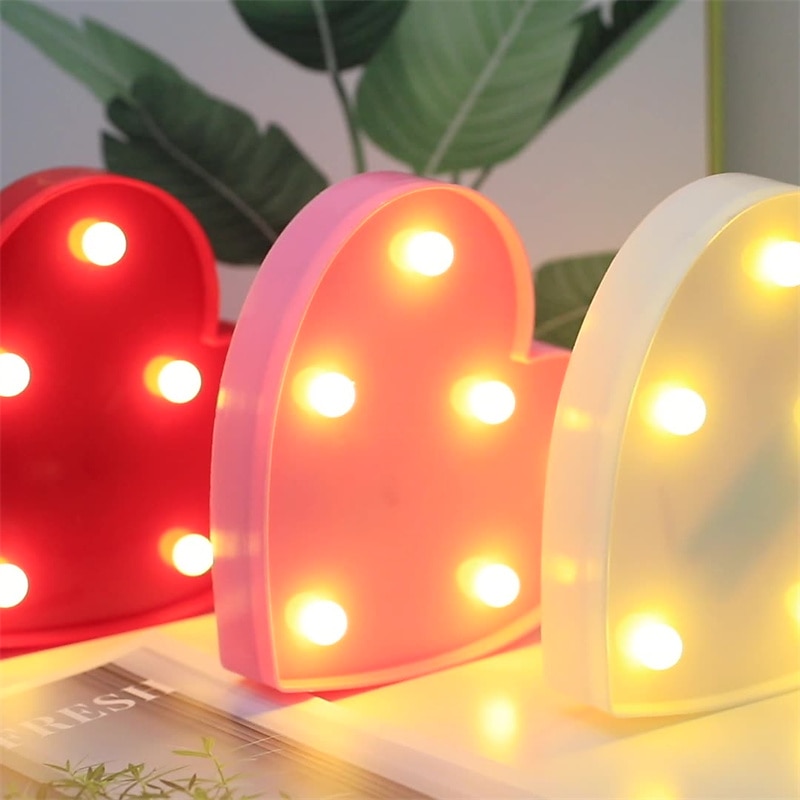 LED Bokstavslampor Belysa Rosa Bokstäver Glittrande Alfabet Bokstavsskylt Batteridriven för Nattlampa Födelsedagsfest Bröllop Tjejers Gåvor Hem Bar Jul/Halloween Dekoration Rosa Bokstav 2026 - $14.99 –P1