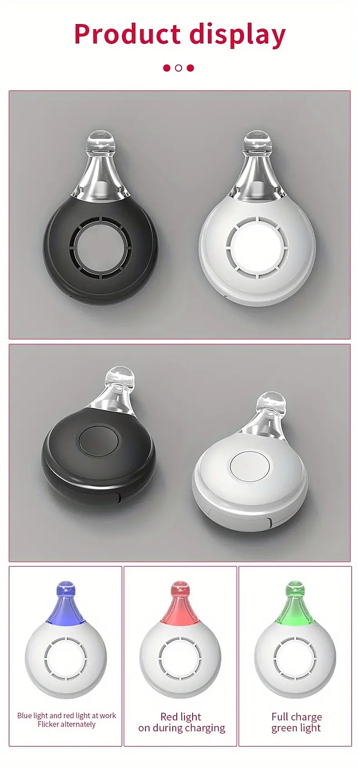 2025年 USB充電式インテリジェント虫除け - ポータブル屋外超音波蚊とペットのバグ忌避装置  コレクション – $15.99 –P13