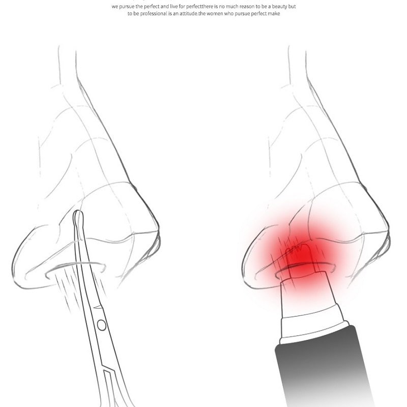 nenähiussakset ruostumattomasta teräksestä pyöreä pää kauneusleikkuri nenähiusleikkurit kannettavat ergonomiset nenähiusten leikkurityökalut 2026 - $6.49 –P3