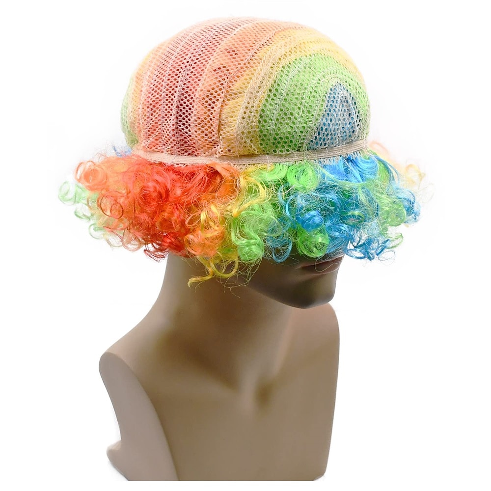 perruques afro courtes et moelleuses - femmes hommes crépus bouclés disco hippie perruque pour costume cosplay carnaval fête de Noël de 2025 ? $18.99 –P4