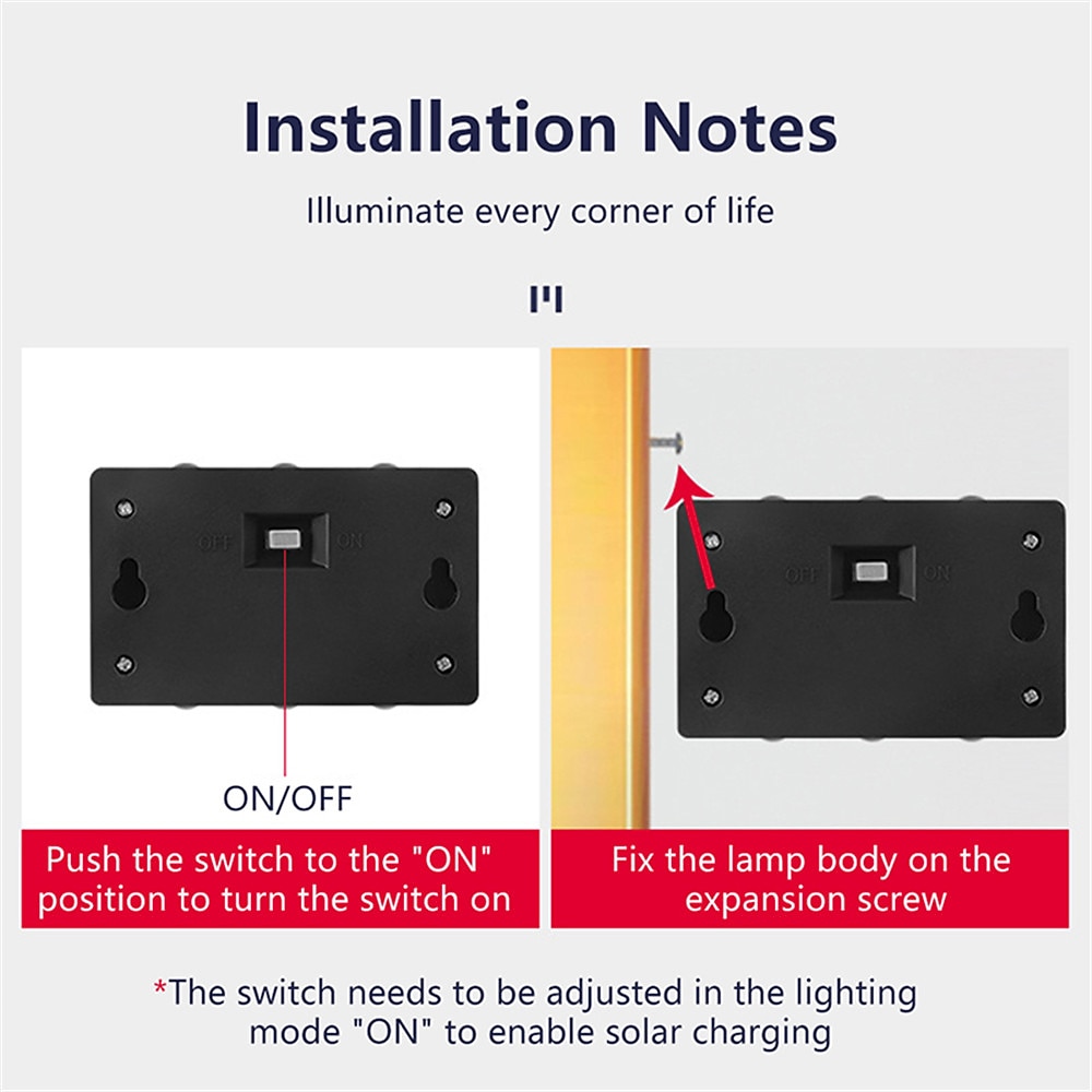 10 leds zonne-wandlamp buiten waterdichte zonne-verlichting op en neer lichtgevende verlichting voor tuin straat landschap balkon buiten decor 2025 - $8.49 –P2