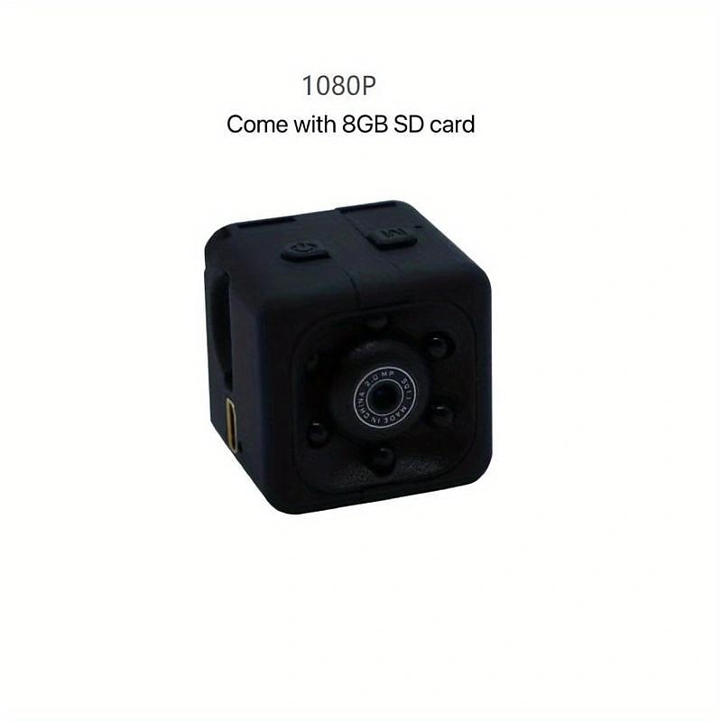 1pc SQ11 1080P Portable Wearable Night Vision Small HD Nanny Camera Mini Indoor Covert Security Cube Camera Conference Video Recorder 2025 - $22.99 –P10