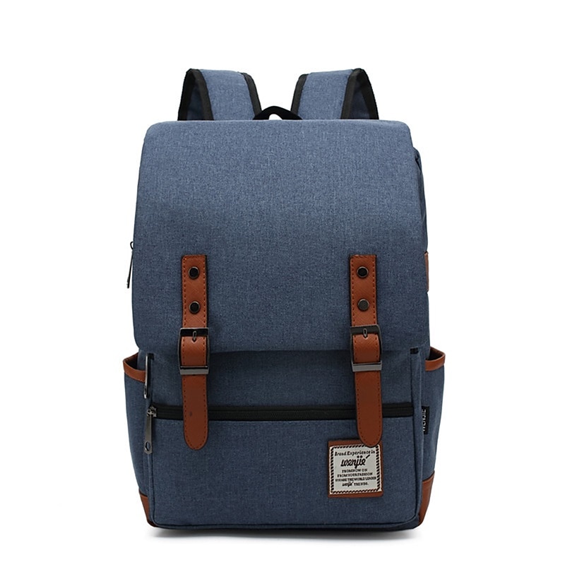 Vintage 16 inch Laptop Backpack Women Canvas Bags Men canvas Travel Leisure Backpacks Retro Casual Bag School Bags For Teenagers, Back to School Gift 2026 - $35.99 –P12