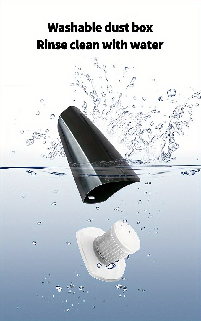 auto stofzuiger nat en droog mini draadloze auto stofzuiger handheld oplaadbare krachtige stofzuiger 2025 - $31.99 –P11