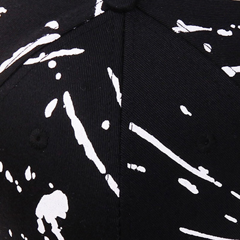 Herr Basebollkeps Svart Vit Polyester Resor Strandstil Utomhus Semester Graffiti Justerbara Mode 2025 - $7.99 –P10
