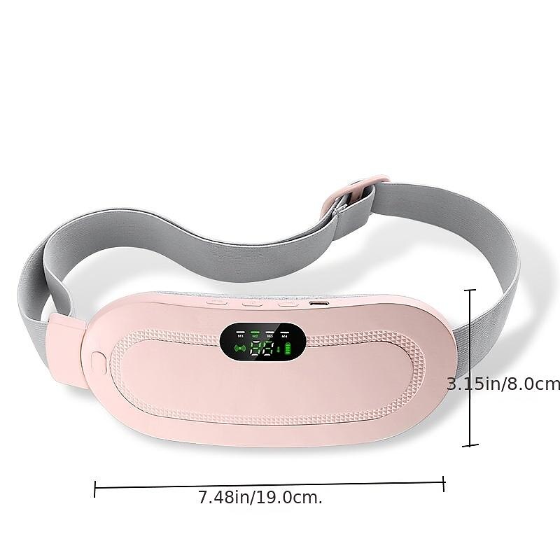 Portable Cordless Heating Pad Menstrual Heating Pad  Heating Pad For Back With 3-Speed Temperature Adjustment And 4-Speed Massage Modes Portable Electric Fast Heating Belly Wrap Belt For Women 2025 - $25.99 –P5