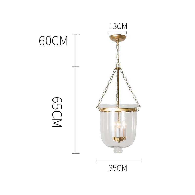 lampade a sospensione retro oro rame nero 3 luci appese luce stile industriale paralume in vetro trasparente lampadario illuminazione a soffitto per soggiorno studio apparecchio di illuminazione per del 2025 a $299.99 –P7