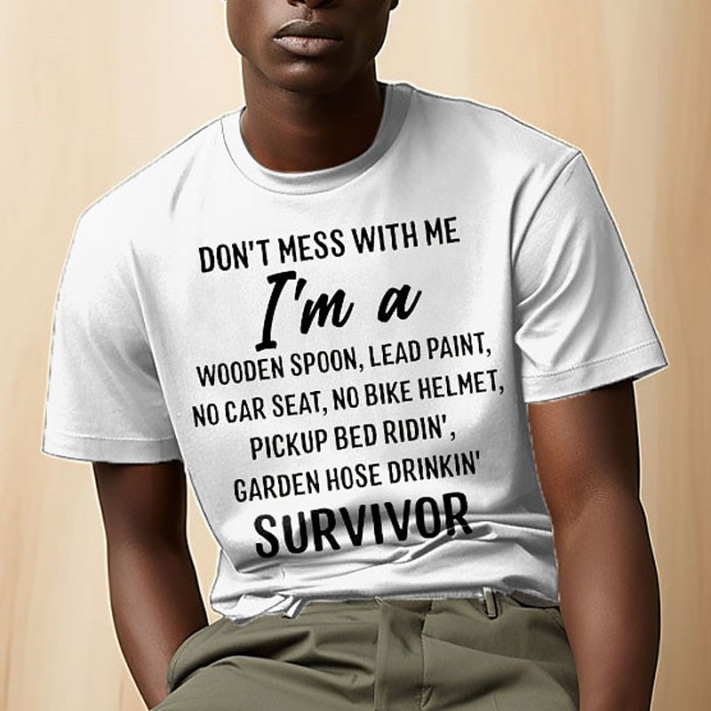 Homme Lettre Impressions Graphiques T-shirt T-shirt graphique Coton Manche Courte Graphique Chemise Noir Blanche bleu marine T-shirt confortable Extérieur Rue Vêtements de créateurs de mode de 2025 ? $15.99 –P5