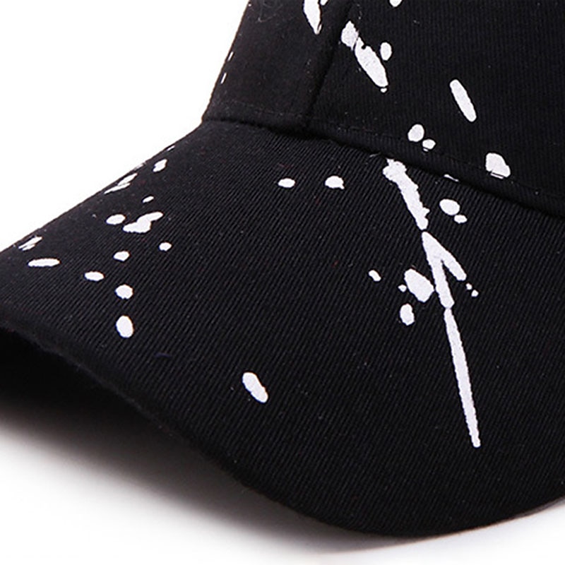 Herr Basebollkeps Svart Vit Polyester Resor Strandstil Utomhus Semester Graffiti Justerbara Mode 2025 - $7.99 –P9