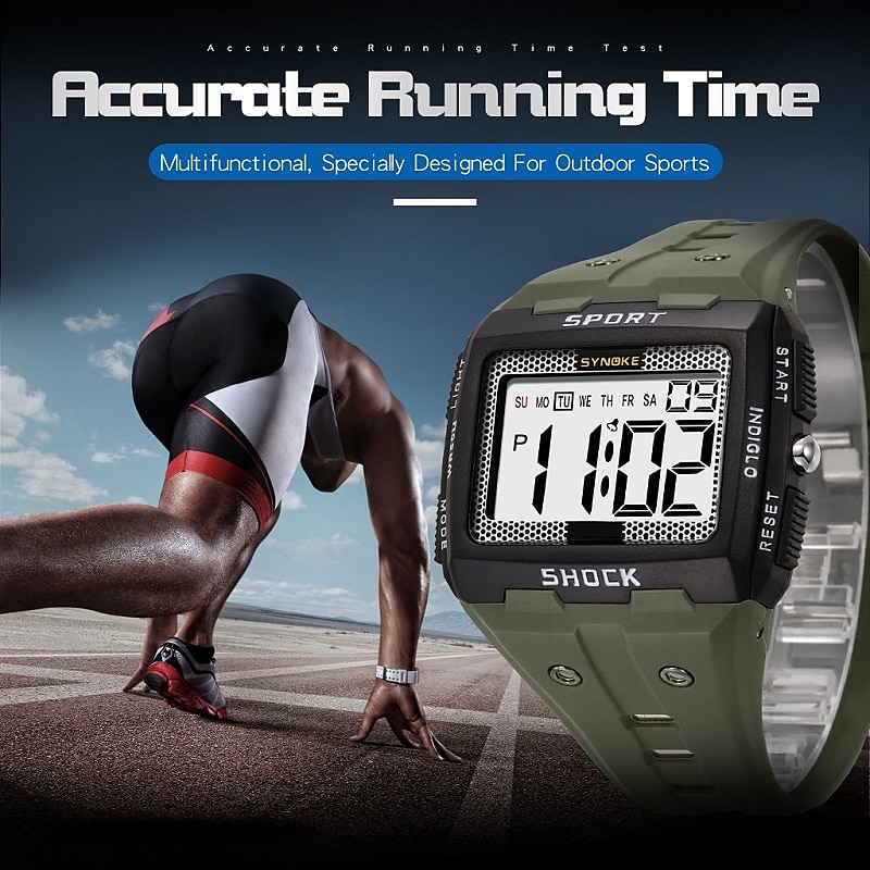 2026年 大きな数字のオーバーサイズデジタルウォッチ読みやすい5ATM防水学生向け  コレクション – $20.99 –P2