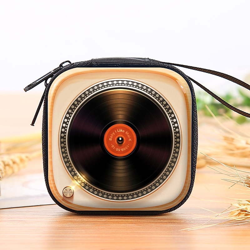 Poșetă creativă din tablă de tablă pentru monede, casetă audio retro, portmoneu, breloc, geantă de depozitare pentru căști, geantă stonego 1 buc/2 buc (6 tip opțional) 2025 - $9.99 –P10