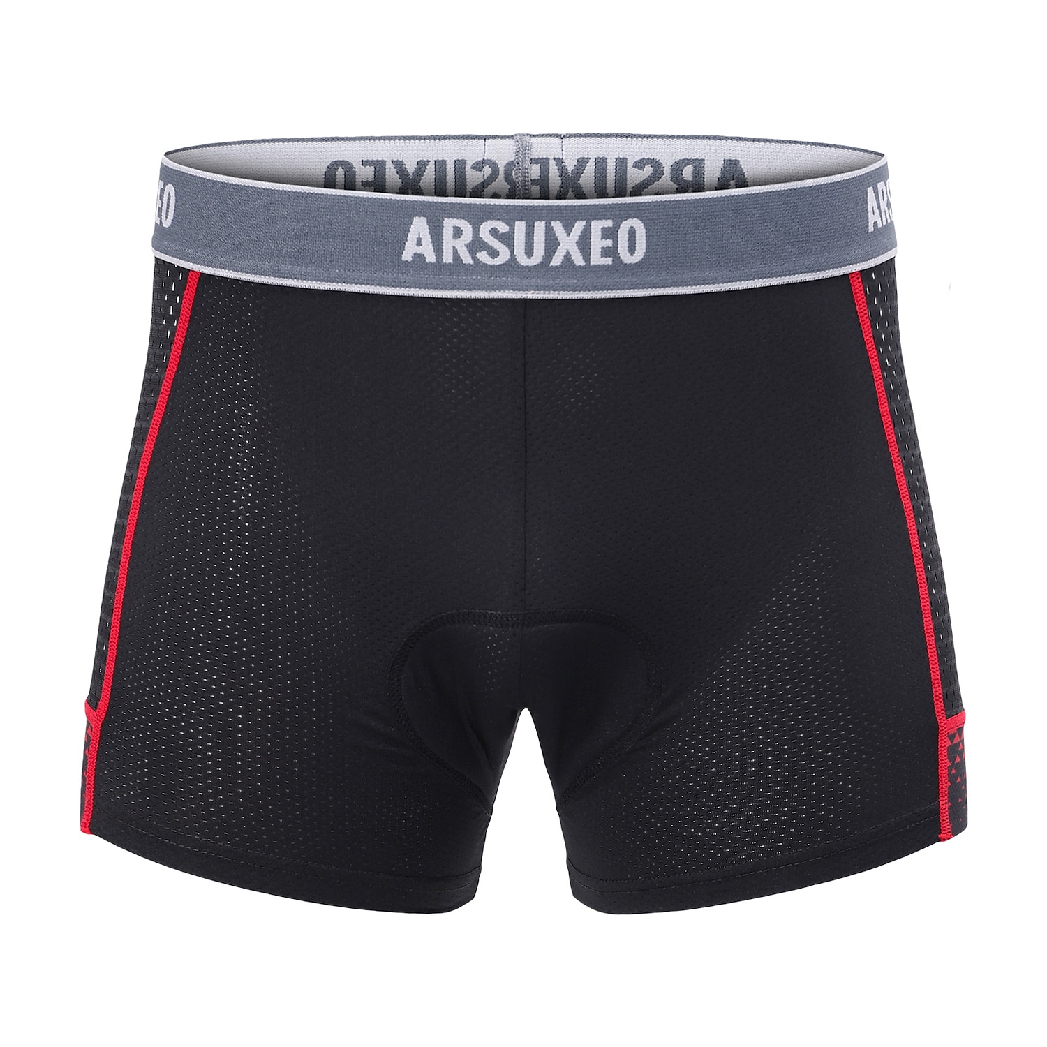 Arsuxeo Herr Mönstrad Undershorts till cykling Cykelunderkläder Cykelshorts Cykel Herr Boxer Vadderade shorts Formpassad Bergscykling Vägcykling sporter Minskar skavsår Uppsugande Svettavvisande 2026 - $17.49 –P17