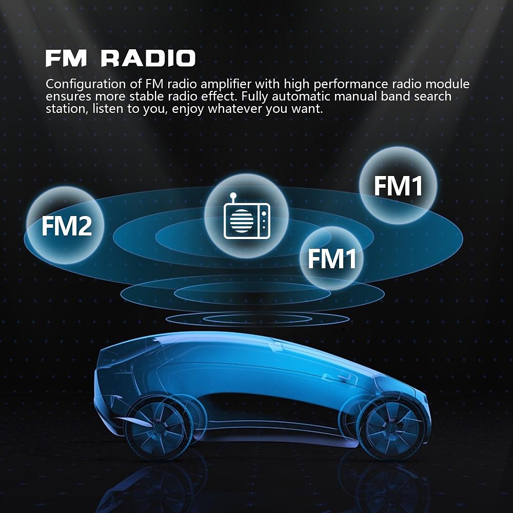 новый pro 2 din 7 '' hd 1080p сенсорный экран авторадио bluetooth автомобильный стерео радио автомобильный mp5 плеер встроенный fm aux usb sd функция поддержка зеркальной связи + резервная камера 2025 - $118.99 –P4