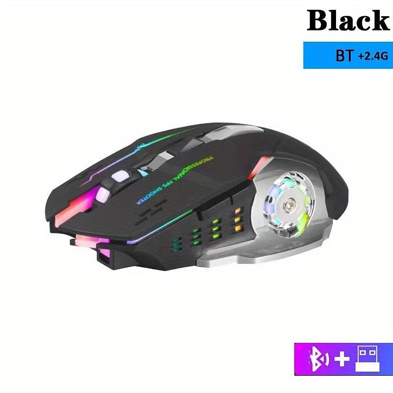 USB Rechargeable Wireless Mouse Gaming Mouse Silent Mechanical E-Sports Backlight PC Gamer Mouse Optical Mice For Computer Gift For Birthday/Easter/Boy/Girlfriend 2025 - $20.99 –P13