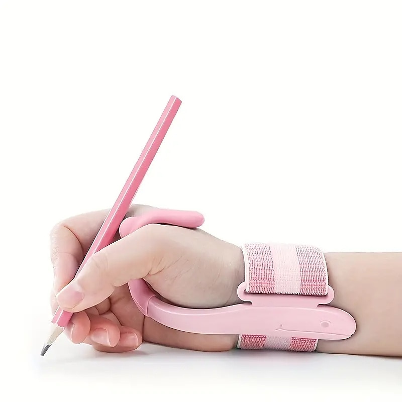 1 Stück Schreibhaltungstrainer für Schüler, Stifthalter, Korrektor, Handgelenkstütze, Ärmel, Handschrift, verstellbare Unterstützung, ergonomisch, für Schule, Trainingshilfe, Korrekturzubehör 2025 - $13.99 –P1