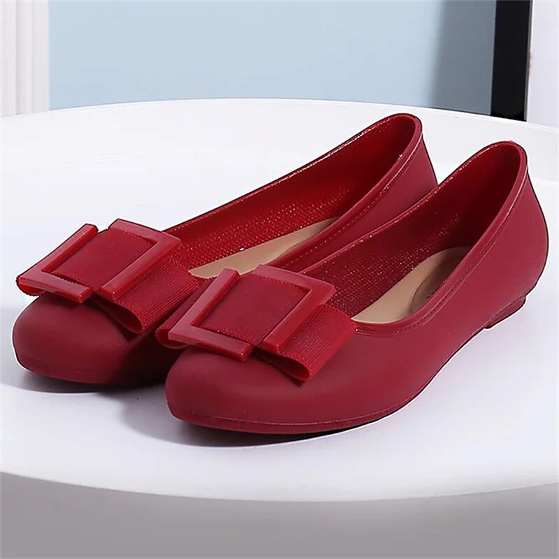 eleganti ballerine pieghevoli da donna con fiocco elegante: scarpe ultra comode, portatili e versatili per viaggi, lavoro e abbigliamento casual del 2025 a $24.99 –P3
