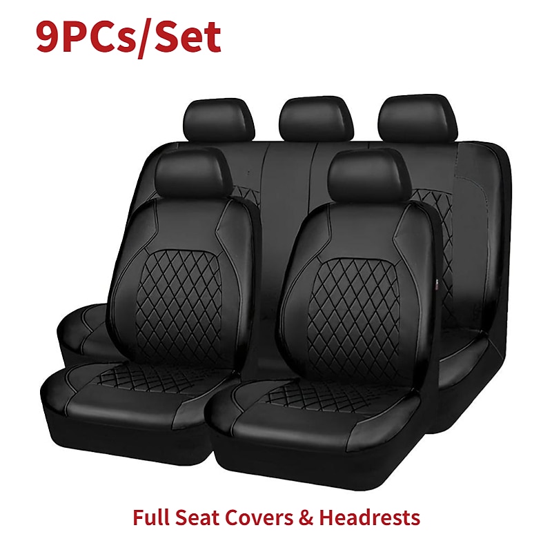 4PCS / 9 piese Husă Scaune Mașină pentru Set complet Rezistent la uzură Design Ergonomic alunecare anti- pentru Autoturism / SUV / Φορτηγό 2025 - $52.99 –P2