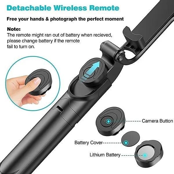 Палка для селфи Bluetooth С возможностью удлинения Максимальная длина 68 cm Назначение универсальный Android / iOS Универсальный 2025 - $17.99 –P4
