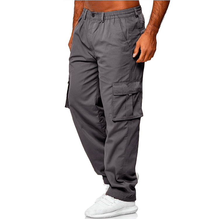 Herr Militärbyxor Cargo byxor Joggare Slät Komfort Andningsfunktion Utomhus Dagligen Utekväll Mode Ledigt Svart Grön 2025 - $20.99 –P2