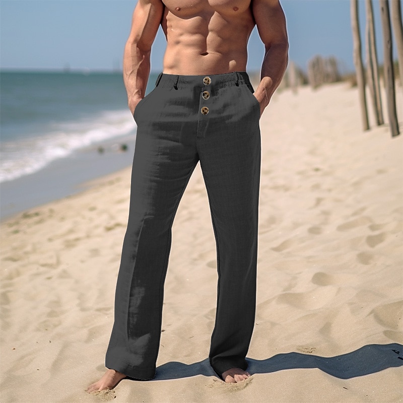 2023 Men's Fashion: Older Men's Summer Outfits Casual - European, Beach &  Street Styles | Mens casual outfits summer, Mens summer outfits, Mens linen  dress pants