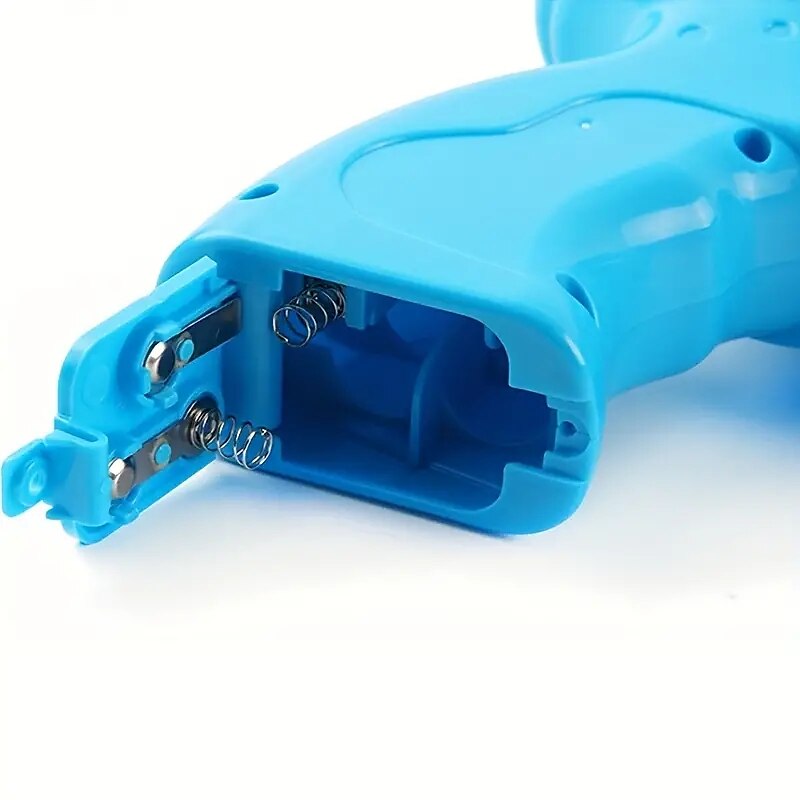 1pc pistola a bolle macchina a bolle automatica modelli rossi e blu vano batteria che soffia bolle elettriche giocattoli creativo piccolo regalo accessori per feste forniture per feste di compleanno del 2025 a $29.99 –P5