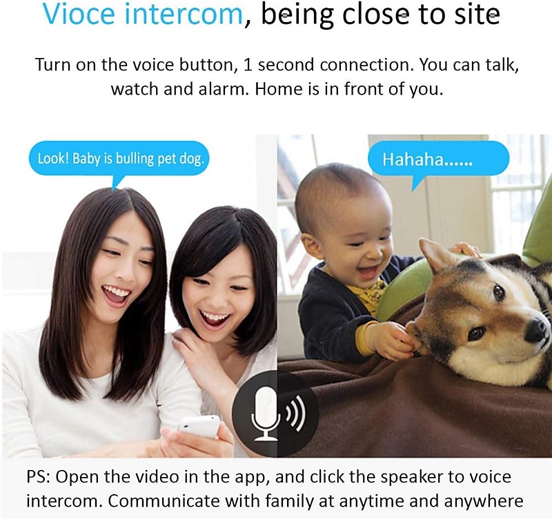 Mini Wireless Camera, HD Indoor Surveillance Monitor, Motion Detection, Night Vision, Wi-Fi Smart Camcorder, Video Recording & Remote Monitoring for Home Security 2025 - $18.99 –P6