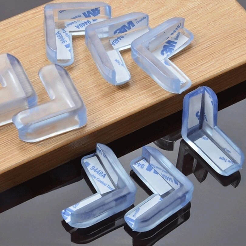 Child Safety Silicone Protector Table Soft Transparent Children