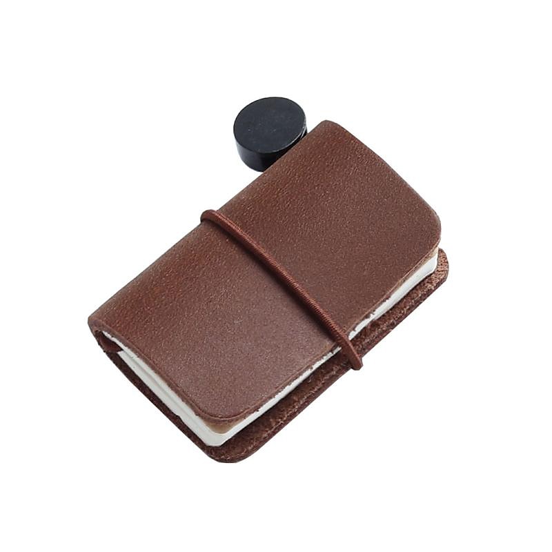 Leder Notizbuch Rein A7 2.9×4.1 Zoll Retro Leder Weiche Abdeckung Tragbar 64 Seiten Notizbuch für Der Reisende Schüler 2025 - $7.99 –P10