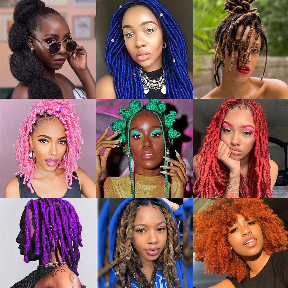 Marley Hair 10 Inch 7 Packs Pre Separated Springy Afro Twist Hair Marley Twist Braiding Hair for Faux Locs Crochet Hair Pre Fluffed Spring Twist Hair Synthetic Hair Extensions 2025 - $34.99 –P12