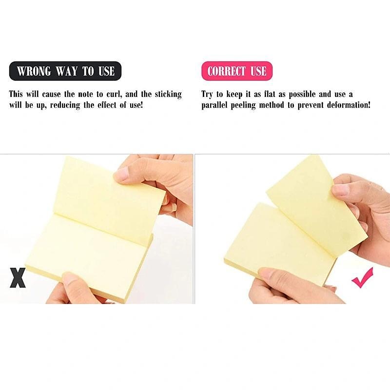 2000 Pages Multicolor Sticky Note Set, Color Memo Pads With Leather Packing Box, Colored Divider Self-Stick Notes Pads Bundle With Calendar 2023 For Office School Home, Back to School Gift 2025 - $19.99 –P5