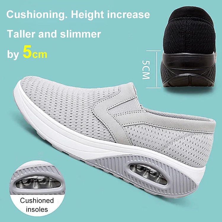 Women's Purple Slip-On Athletic Walking Shoes with Air Cushion Sole for Comfort and Support 2025 - $24.99 –P2