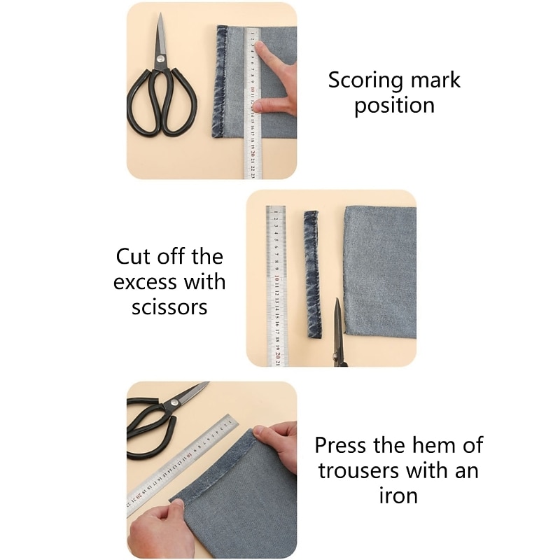 Adjustable Elastic Pant Leg Shortening Strap – Quick Fix for Loose Trousers, Professional and Casual Wear 2025 - $7.99 –P7