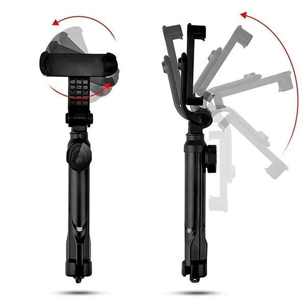 Палка для селфи Bluetooth С возможностью удлинения Максимальная длина 68 cm Назначение универсальный Android / iOS Универсальный 2025 - $17.99 –P7