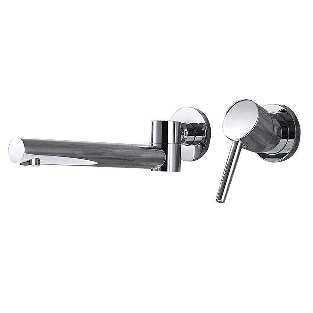 Concealed Wall Mount Bathroom Faucet Sink Mixer Basin Taps, Rotatable Washroom Vessel Single Handle Tap with Cold and Hot Hose 2025 - $80.99 –P3