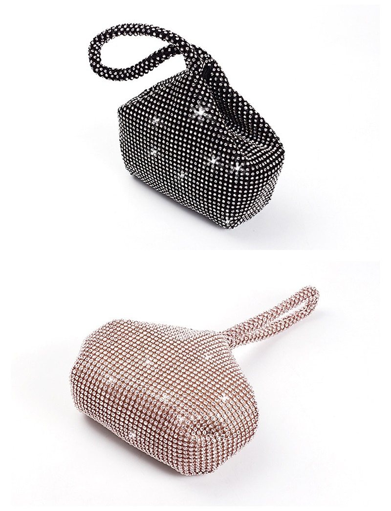 Sac de soirée à strass pour femme – pochette en cristal scintillant pour fêtes, mariages et événements formels de 2025 ? $19.99 –P8