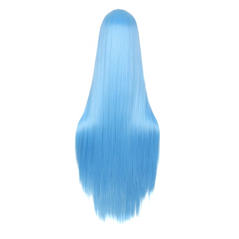 40/100cm měkká rovná dlouhá cosplay paruka Halloween cosplay párty paruky 2025 - $17.49 –P15