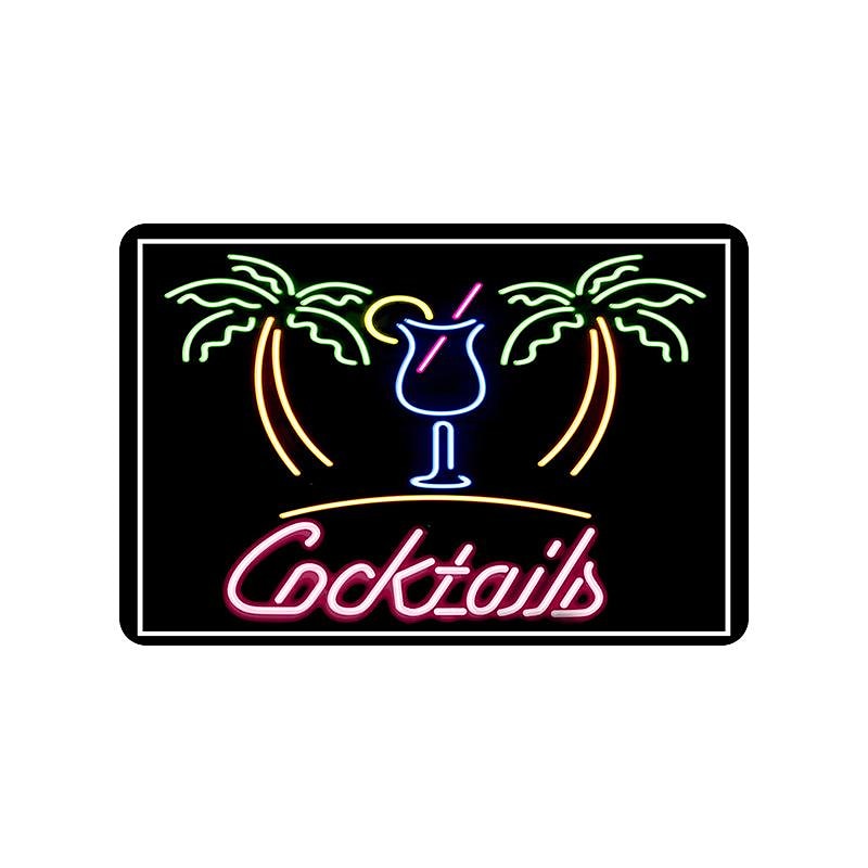 1pc Neon Metal Tin Sign Bar Vintage Plaque Decor, Home Decor, Restaurant Decor, Bar Decor, Cafe Decor, Garage Decor, Wall Decor, Water-proof, Dust-proof 20x30cm/8''x12'' 2025 - $10.99 –P10
