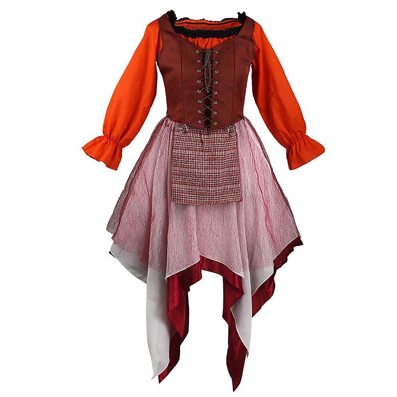 Hokuspokus Hexe Winifred Kleid Umhang Maskerade Cosplay Kostümparty Film Cosplay for Damen Erwachsene Maskerade 2025 - $44.99 –P6