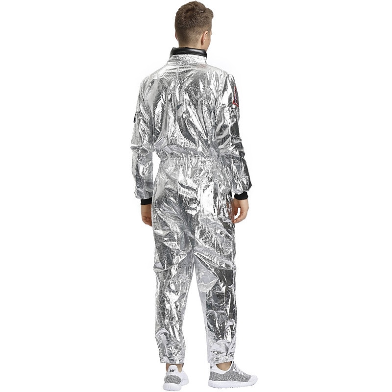 herr astronaut cosplay kostym par kostymer för halloween karneval vuxen trikot onesie karriär kostym 2025 - $46.99 -P13